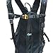 HDHYK 2 Pack Backpack Chest Strap- Nylon -Suitable for Webbing on The Backpack up to1in.(Black)
