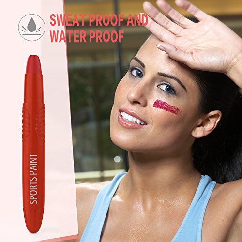 image for GOOQ Sports Eye Black - Face Paint - Sports Eye Paint Stick for Kids, 
