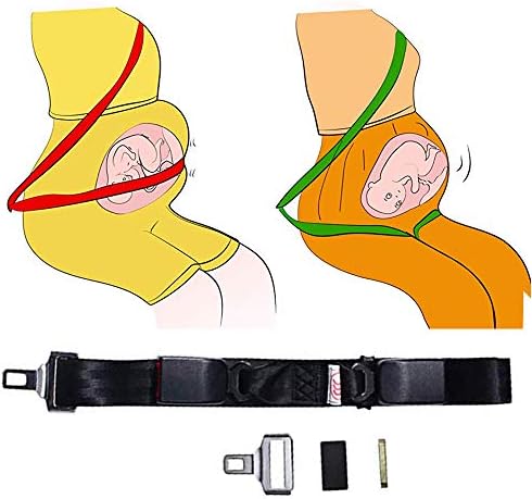 Maternity Car Belt Adjuster/Maternity Belly Band | Pregnancy Belt, Waistband Extender