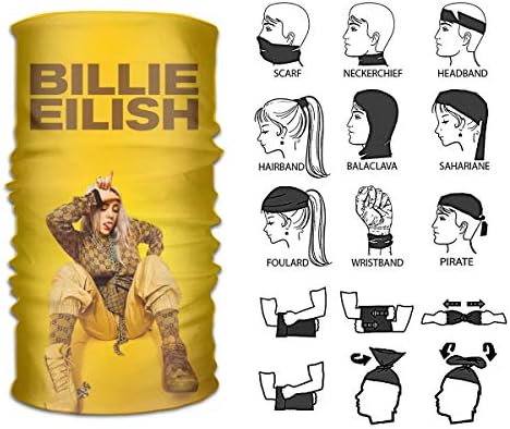 Gomohom Billie Eilish Multifunction Headwear Headband