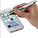 Stylus Pen with Light for Touchscreen Devices, Tablets, iPads, iPhones, Multi-Function Capacitive Pen with LED Flashlight, Ballpoint Ink Pen, 3-in-1 Metal Pen, Multi,6PK