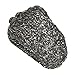 Cute Tinsel Sparkle Winter Knit Headband w/Crochet Flower, Acrylic Ear Warmer