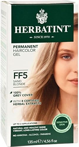 Herbatint Permanent Herbal Haircolour Gel FF5 Sand Blonde - 1 Kit