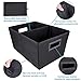 MIU COLOR Car Trunk Storage Organizer Collapsible Cargo Storage Containers for Cars Sedan SUV Truck, Black