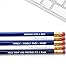 Fresh Prints of CT Dr. Who - Tardis Colored - Inspirational Pencils Engraved With Funny And Motivational Sayings For School And The Office