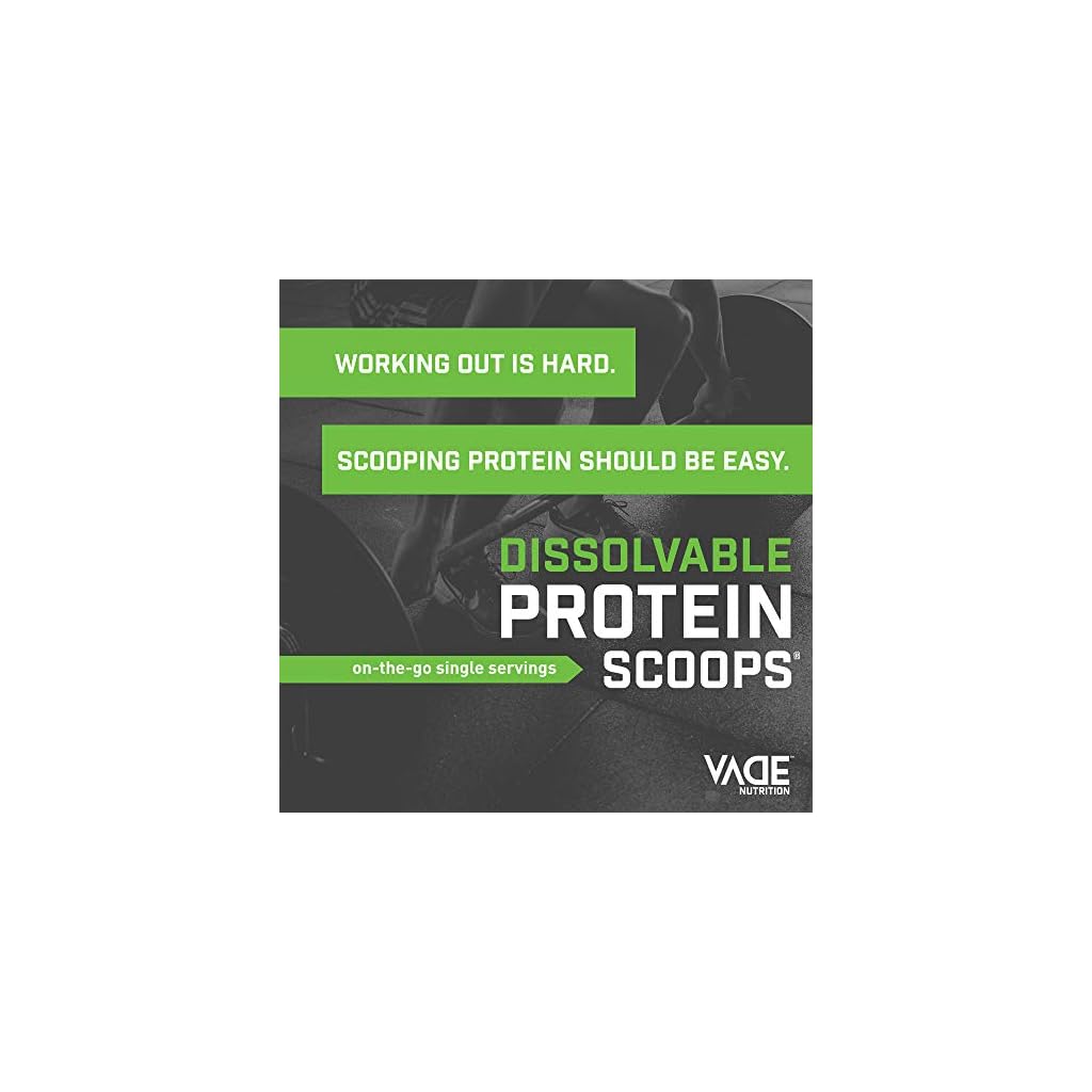 Vade Nutrition Dissolvable Protein Packs | Chocolate & Vanilla Whey