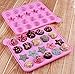 ESA Supplies 20 Cavity Silicone Mold for Cake Pop Silicone Lollipop Hard Candy Molds Cupcake Baking Sets …
