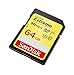 SanDisk 64GB Extreme Memory Card works with Canon EOS Rebel SL2, T6, T6i, T5i EF-S, EOS 80D, Powershot Camera SDXC 4K V30 UHS-I (SDSDXVE-064G-GNCIN) with Everything But Stromboli Combo Reader