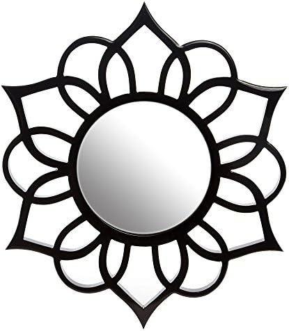 Patton Wall Decor Black Round Ornate