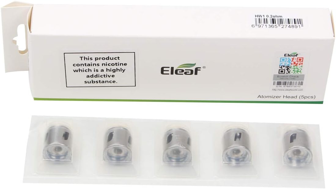 Eleaf HW1 Head 0.2ohm Replacement Coil Head for ELLO Mini Tank ELLO Mini XL Atomizer Coils 100% Original