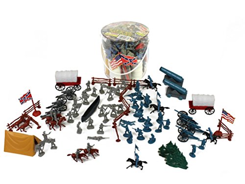 Civil War Soldier 102 Piece Playset: Bucket of 54mm Plastic Army Men and  Accessories 1:32 Scale | Amazon price tracker / tracking, Amazon price  history charts, Amazon price watches, Amazon price drop alerts |  camelcamelcamel.com