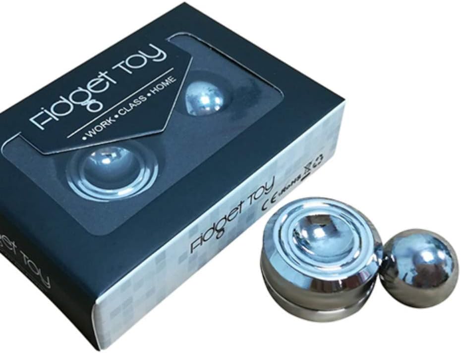 Kids Adults Anxiety Relief Anti Toy, Orbiter Fidget Toy Ball Magnetic for Office