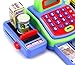 Pretend Play Electronic Cash Register Toy Realistic Actions & Sounds Green