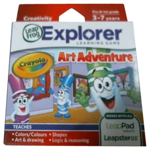 LeapFrog Enterprises Explorer Learning Game Crayola Art Adventure - Image 3