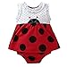 Momsbabe Baby Girl Romper Dress, Newborn Infant Cute Jumpsuit