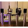 Lucky-Marine-A1688q-Polished-Aluminum-Quad-4-Fishing-Rod-Holders