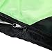FARLAND adult Sleeping Bag lightweight Portable Waterproof Mummy envelope Bag Perfect for 0 degree Traveling, Camping, Hiking,Outdoor Activities (Green & Black / Right Zip, Mummy)