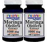 Moringa Oleifera 5000mg 180 Capsules (2 Bottles)