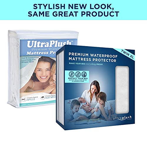 UltraBlock Ultra Plush Premium Waterproof Mattress Protector (Twin XL