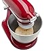 KitchenAid KSM3311XER Artisan Mini Series Tilt-Head Stand Mixer, 3.5 quart, Empire Red