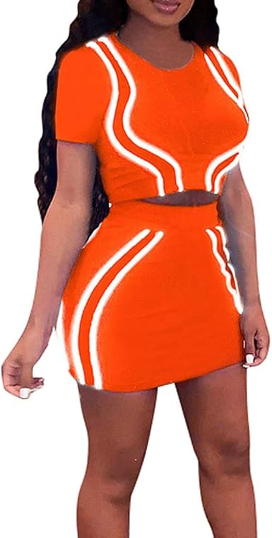 reflective bodycon dress