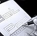Rhodia Head Stapled Pad, No12 A7+, Dot - Black