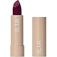 ILIA - Color Block Lipstick | Non-Toxic, Vegan, Cruelty-Free, Hydrating + Long Lasting, No Budge Color with Full Coverage (Ultra Violet (Violet With Cool Undertones), 0.14 oz | 4 g)