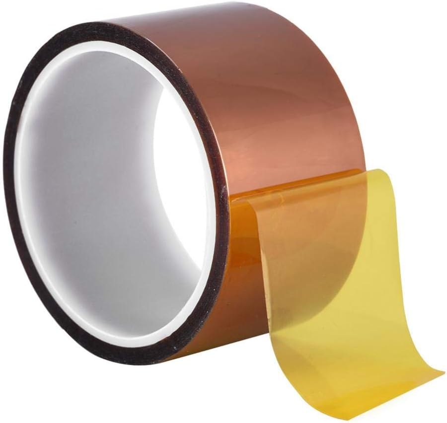 3 Rouleaux Ruban Kapton Haute Température 20mm X 20m - Film Polyimide Résistant à La Chaleur Pour 3D, Soudure Et PCB