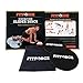 Set of 2 Core Sliders Exercise Gliding Discs Portable Fitness Gym Equipment