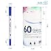 60 Colors Calligraphy Brush Marker Pens Dual Tip Pastel Colored Bullet Journal Pen Fine Point 0.4 Blending Markers for Beginners, Art Supplies, Bible Journaling, Adult Kids Coloring Books