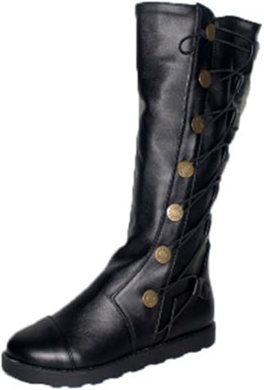 black suede mid calf boots flat