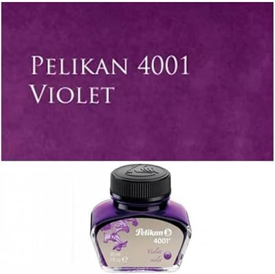 Pelikan 4001 Ink Purple 30 ml Glass Bottle Brand New Inside Germany