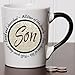 Tumbleweed 'Son' Circle Sentiment Stoneware Ceramic Mug Cup