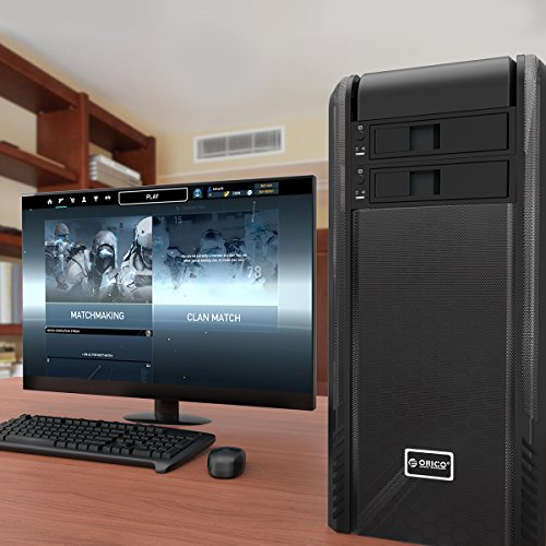 ORICO CD-ROM Space internal 3.5 inch SATA HDD Frame/Mobile Rack Internal HDD Case - Black (1106SS)