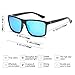 Polarized Sunglasses for Men Driving Mens Sunglasses Rectangular Vintage Sun Glasses for Men/Women