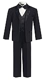 OLIVIA KOO Boy's Perfect Fit Classic Tuxedo Suit