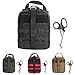 Unigear Tactical MOLLE Rip-Away EMT Medical First Aid Utility Pouch (Black)