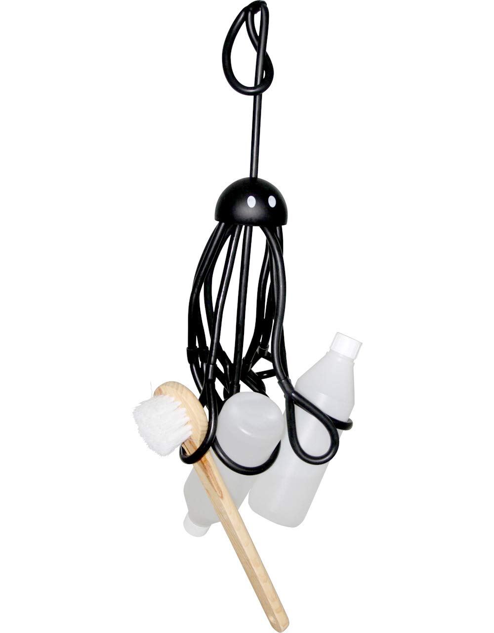 formverket Octopus - Shower and gel shampoo holder, colour black