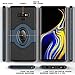 Samsung Galaxy Note 9 Case - eSamcore Ring Holder Kickstand Cases + Dashboard Magnetic Phone Car Mount [Navy Blue]