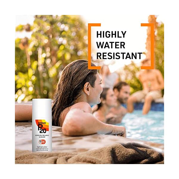 Riemann P20 Sunscreen SPF20 Lotion 200ml | Long Lasting UVA & UVB Protection for up to 10 hours | Highly Water Resistant