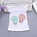 Younger Tree 2PCS Toddler Kids Baby Girls Outfits Lollipop Print T-Shirt Tops+Short Pants Set