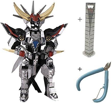 MU 3D Puzzle Metal Emperor Knights Assemble Model Hand DIY Kits with a gift of Tower of Pisa Model Laser Cut Jigsaw Toys for adult Brainstorming