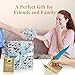 Scented Candles, 13.5oz, Natural Soy Wax Scented Candles Gift Candles Travel Tin, 3 Wick Candles with Fragrance of Spring, Gifts for Women Relaxation, Indoor and Outdoor