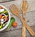 Eddington Italian Olive Wood Salad Server, Handcrafted in Europe, 2-Piece Set, 13-Inches