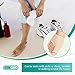 VINGVO Gel Bunion Corrector Toe Straightener 1 Pair Set, Big Toe Splint Protectors, Support Sleeve with Silicone Separators and Pad for Hallux Valgus Pain Relief Day and Night Time, Fleshcolor