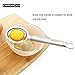 PEKEBO Egg Yolk White Separator Grade Stainless Steel Kitchen Gadgets Tools