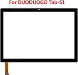 LADYSON 10.1" Touch Screen Digitizer for DUODUOGO Tab-S1 Replacement Kit + view 2