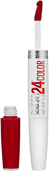 Maybelline SuperStay 24H Dual Ended Lipstick 560 Red Alert 9 ml