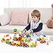 WishaLife 48 PCS Car Building Blocks Set, Trucks, Vehicles Toy Building Bricks, Early Educational Preschool Toy Kids, Toddlers, Boys, Girls Birthday Compatible Duplo