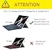 Fintie New Surface Pro 2017 / Surface Pro 4 Case, Multi-Angle Viewing Portfolio Business Cover for Microsoft Surface Pro 2017 / Pro 4 / Pro 3, Compatible with Type Cover Keyboard - Burgundy
